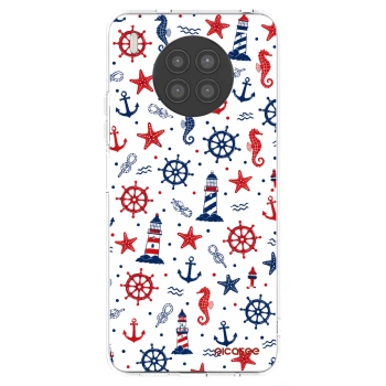 Picasee átlátszó szilikon tok az alábbi mobiltelefonokra Huawei Nova 8i - Sailor Vibes