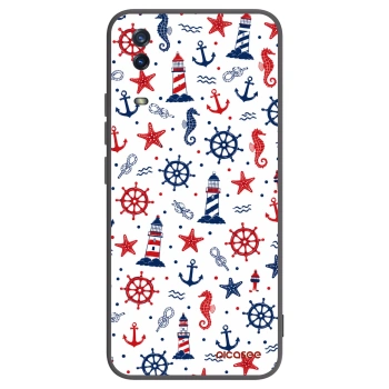 Picasee fekete szilikon tok az alábbi mobiltelefonokra Vivo Y11s - Sailor Vibes