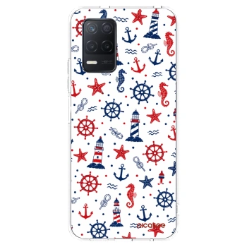 Picasee átlátszó szilikon tok az alábbi mobiltelefonokra Realme 8 5G - Sailor Vibes