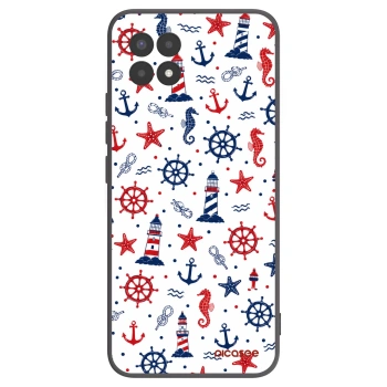 Picasee fekete szilikon tok az alábbi mobiltelefonokra Realme 8i - Sailor Vibes
