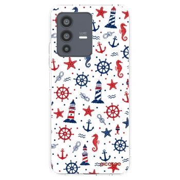 Picasee átlátszó szilikon tok az alábbi mobiltelefonokra Vivo V23 5G - Sailor Vibes