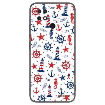 Picasee fekete szilikon tok az alábbi mobiltelefonokra Xiaomi Redmi 10C - Sailor Vibes