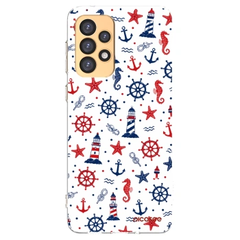 Picasee átlátszó szilikon tok az alábbi mobiltelefonokra Samsung Galaxy A33 5G A336 - Sailor Vibes