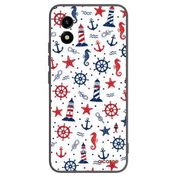 Picasee fekete szilikon tok az alábbi mobiltelefonokra Vivo Y01 - Sailor Vibes