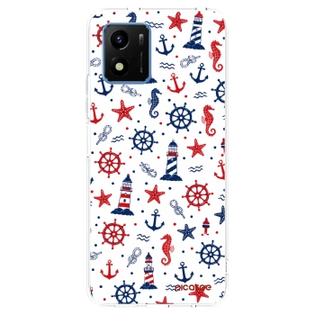 Picasee átlátszó szilikon tok az alábbi mobiltelefonokra Vivo Y01 - Sailor Vibes