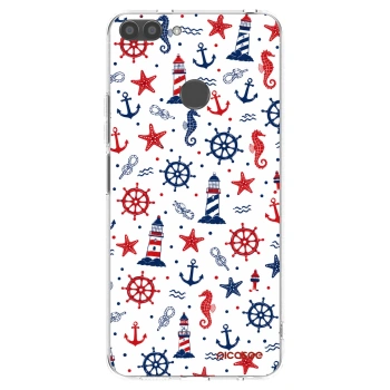 Picasee átlátszó szilikon tok az alábbi mobiltelefonokra Huawei P Smart - Sailor Vibes