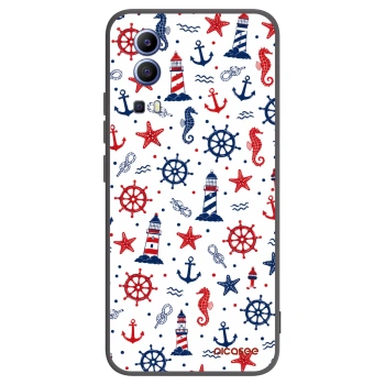 Picasee fekete szilikon tok az alábbi mobiltelefonokra Vivo Y52 5G - Sailor Vibes