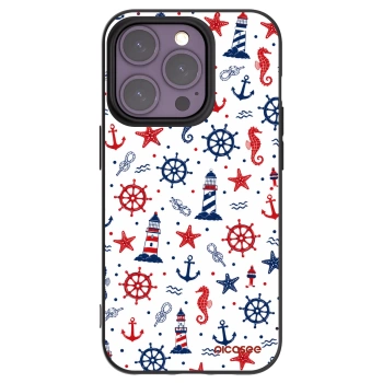 Picasee fekete szilikon tok az alábbi mobiltelefonokra Apple iPhone 14 Pro - Sailor Vibes