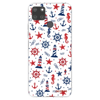 Picasee átlátszó szilikon tok az alábbi mobiltelefonokra Realme C21Y - Sailor Vibes