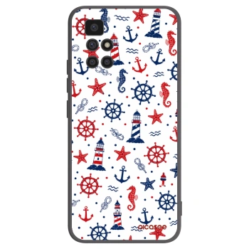 Picasee fekete szilikon tok az alábbi mobiltelefonokra Xiaomi Redmi 10 (2022) - Sailor Vibes