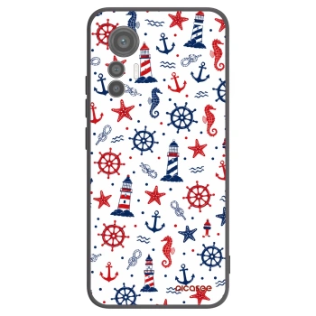 Picasee fekete szilikon tok az alábbi mobiltelefonokra Xiaomi 12 Lite - Sailor Vibes