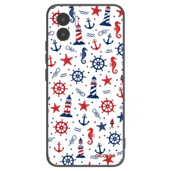 Picasee fekete szilikon tok az alábbi mobiltelefonokra Xiaomi Redmi A1 - Sailor Vibes