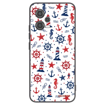 Picasee fekete szilikon tok az alábbi mobiltelefonokra Xiaomi Poco X5 - Sailor Vibes