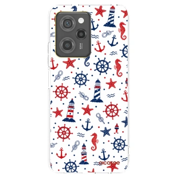 Picasee fekete szilikon tok az alábbi mobiltelefonokra Xiaomi Poco X5 Pro - Sailor Vibes