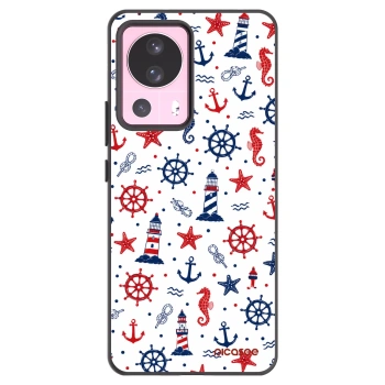 Picasee fekete szilikon tok az alábbi mobiltelefonokra Xiaomi 13 Lite - Sailor Vibes