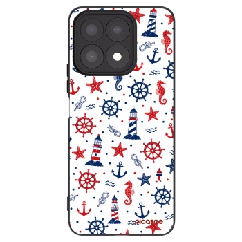 Picasee fekete szilikon tok az alábbi mobiltelefonokra Honor X8a - Sailor Vibes