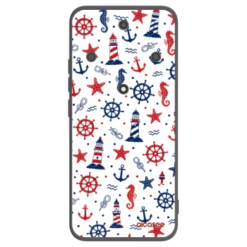 Picasee fekete szilikon tok az alábbi mobiltelefonokra Honor Magic5 Lite 5G - Sailor Vibes