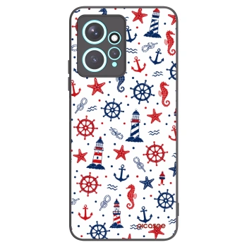 Picasee fekete szilikon tok az alábbi mobiltelefonokra Xiaomi Redmi Note 12 4G - Sailor Vibes