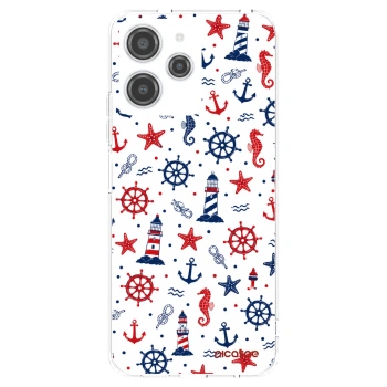 Picasee átlátszó szilikon tok az alábbi mobiltelefonokra Xiaomi Redmi 12 4G - Sailor Vibes