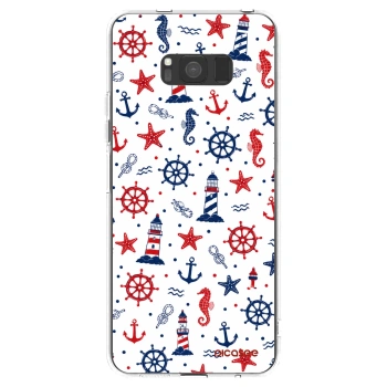 Picasee átlátszó szilikon tok az alábbi mobiltelefonokra Samsung Galaxy S8 G950F - Sailor Vibes