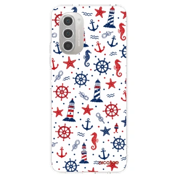 Picasee átlátszó szilikon tok az alábbi mobiltelefonokra Motorola Moto G51 - Sailor Vibes