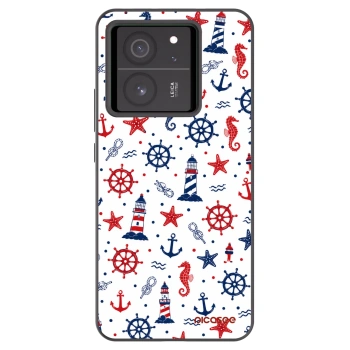 Picasee fekete szilikon tok az alábbi mobiltelefonokra Xiaomi 13T Pro - Sailor Vibes