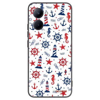 Picasee fekete szilikon tok az alábbi mobiltelefonokra Realme C33 (2023) - Sailor Vibes