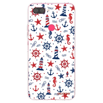 Picasee átlátszó szilikon tok az alábbi mobiltelefonokra Xiaomi Mi 8 Lite - Sailor Vibes