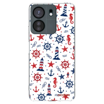 Picasee átlátszó szilikon tok az alábbi mobiltelefonokra Xiaomi Redmi 13C 4G - Sailor Vibes