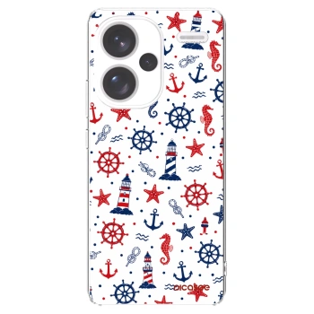 Picasee átlátszó szilikon tok az alábbi mobiltelefonokra Xiaomi Redmi Note 13 Pro+ 5G - Sailor Vibes