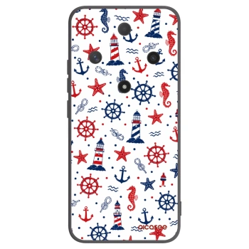 Picasee fekete szilikon tok az alábbi mobiltelefonokra Honor Magic6 Lite 5G - Sailor Vibes