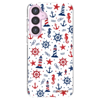 Picasee átlátszó szilikon tok az alábbi mobiltelefonokra Samsung Galaxy A55 5G A556B - Sailor Vibes
