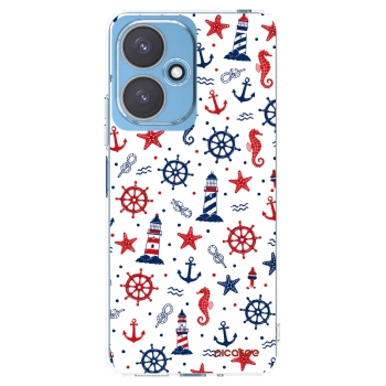 Picasee átlátszó szilikon tok az alábbi mobiltelefonokra Xiaomi Redmi 13C 5G - Sailor Vibes