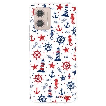 Picasee átlátszó szilikon tok az alábbi mobiltelefonokra Motorola Moto G53 5G - Sailor Vibes