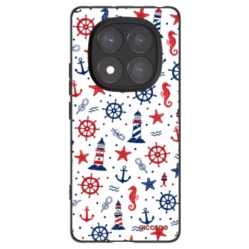 Picasee fekete szilikon tok az alábbi mobiltelefonokra Xiaomi Redmi Note 14 Pro 5G - Sailor Vibes