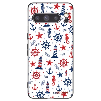Picasee fekete szilikon tok az alábbi mobiltelefonokra Google Pixel 8 Pro - Sailor Vibes