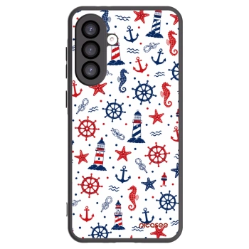 Picasee fekete szilikon tok az alábbi mobiltelefonokra Samsung Galaxy A26 5G A266B - Sailor Vibes