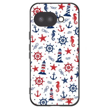 Picasee fekete szilikon tok az alábbi mobiltelefonokra Google Pixel 9a - Sailor Vibes