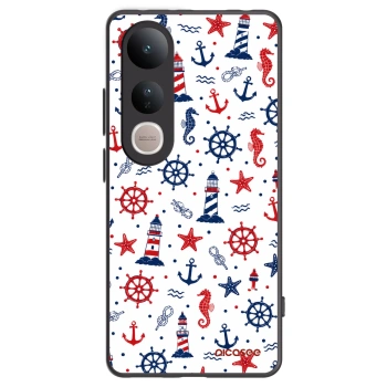Picasee fekete szilikon tok az alábbi mobiltelefonokra Vivo V50 Lite 5G - Sailor Vibes