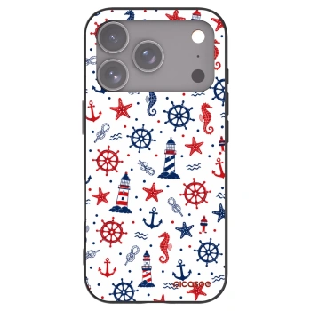 Picasee fekete szilikon tok az alábbi mobiltelefonokra Apple iPhone 17 Pro - Sailor Vibes