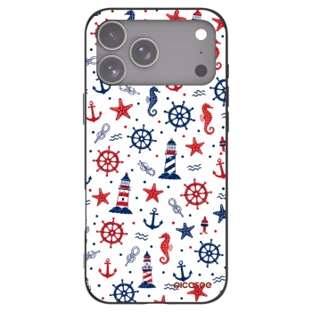 Picasee fekete szilikon tok az alábbi mobiltelefonokra Apple iPhone 17 Pro Max - Sailor Vibes