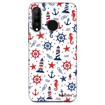 Szilikon tok erre a típusra Huawei P30 Lite - Sailor Vibes