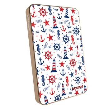 Powerbank MagSafe 5 000 mAh Aranysárga - Sailor Vibes