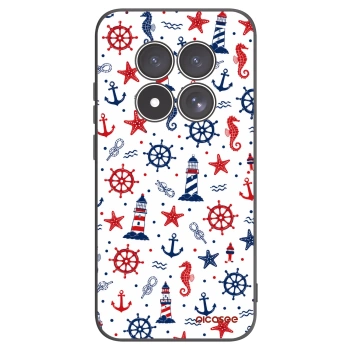 Picasee fekete szilikon tok az alábbi mobiltelefonokra Xiaomi Redmi Note 15 Pro 4G - Sailor Vibes