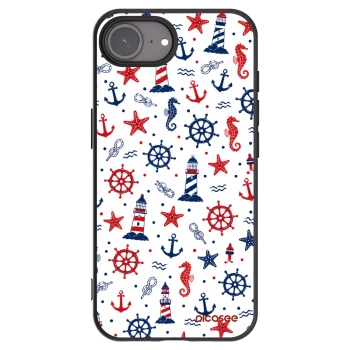 Picasee fekete szilikon tok az alábbi mobiltelefonokra Apple iPhone 17e - Sailor Vibes