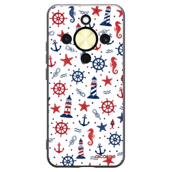 Picasee fekete szilikon tok az alábbi mobiltelefonokra Honor Magic8 Lite 5G - Sailor Vibes