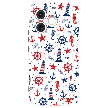 Picasee fekete szilikon tok az alábbi mobiltelefonokra Honor 600 Lite - Sailor Vibes