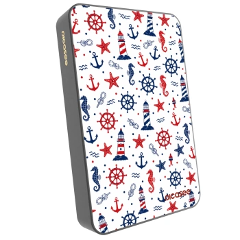 Picasee Powerbank MagSafe 10 000 mAh Szürke - Sailor Vibes