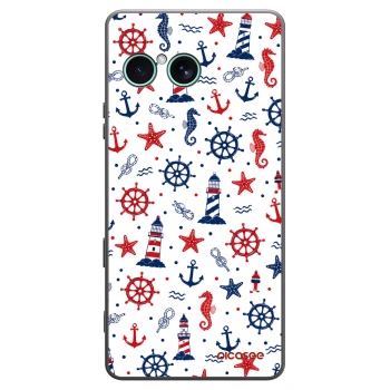 Picasee fekete szilikon tok az alábbi mobiltelefonokra Sony Xperia 10 VII - Sailor Vibes