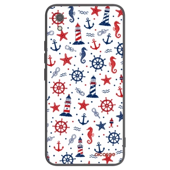 Picasee fekete szilikon tok az alábbi mobiltelefonokra Xiaomi Redmi 7A - Sailor Vibes